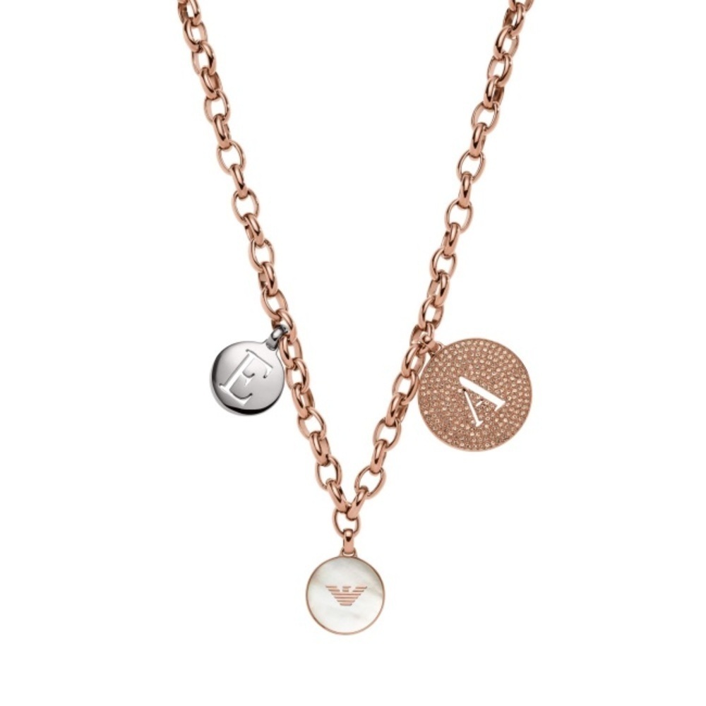 EMPORIO ARMANI Gold Charm Necklace